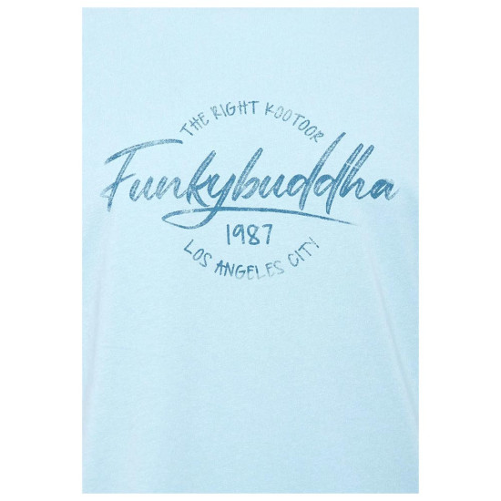 Funky Buddha Ανδρική κοντομάνικη μπλούζα